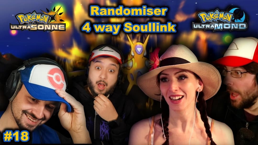 Herrscher Pokemon wird zum Super Saiyajin | Pokemon Ultra Sonne Ultra Mond 4 Way Soullink | Folge 18