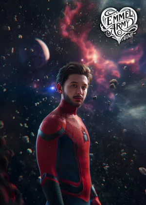 Sammelkarte Spider-Emmel